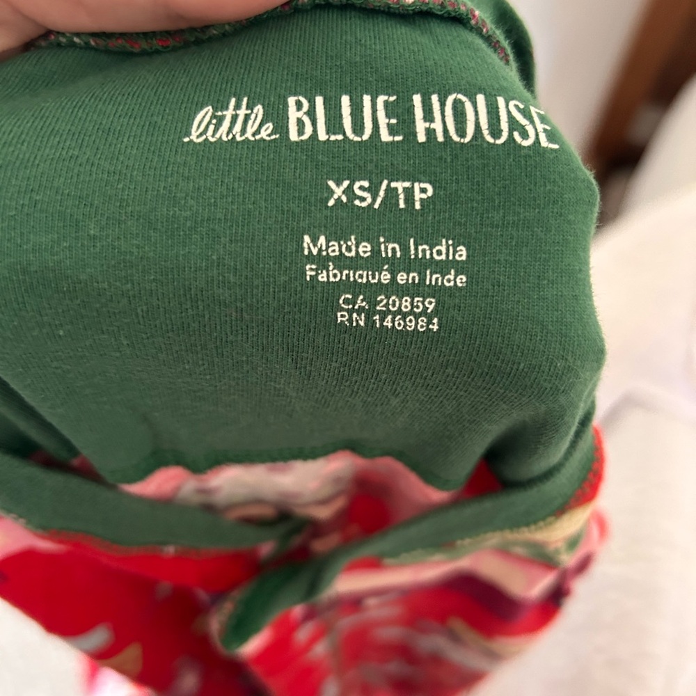 Little Blue House Adult XS Christmas Union Onesie